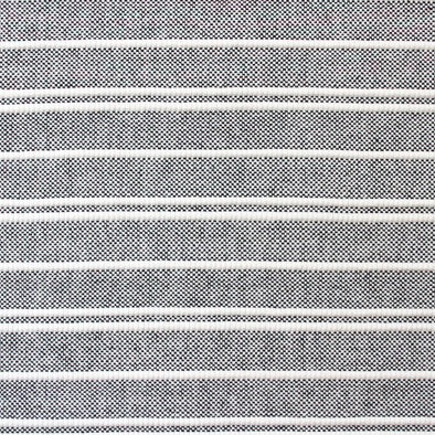 White and grey horizontal stripe weaving by Kufri Life