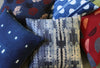 Indigo Threads I Pillow