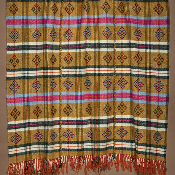 Thimphu Plaid Blanket