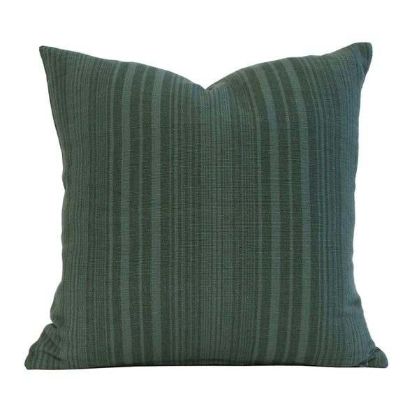 Pipit Stripe in Turaco Pillow