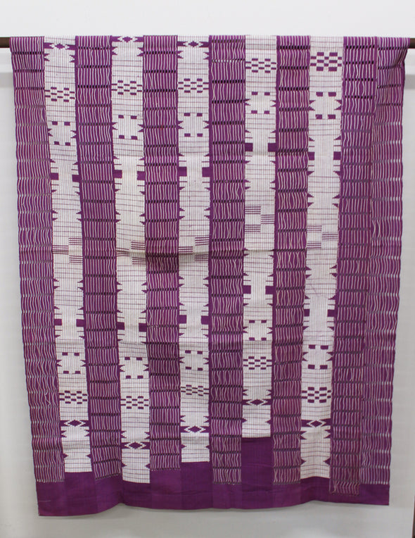 Vintage Textile - Orchid Aso-Oke