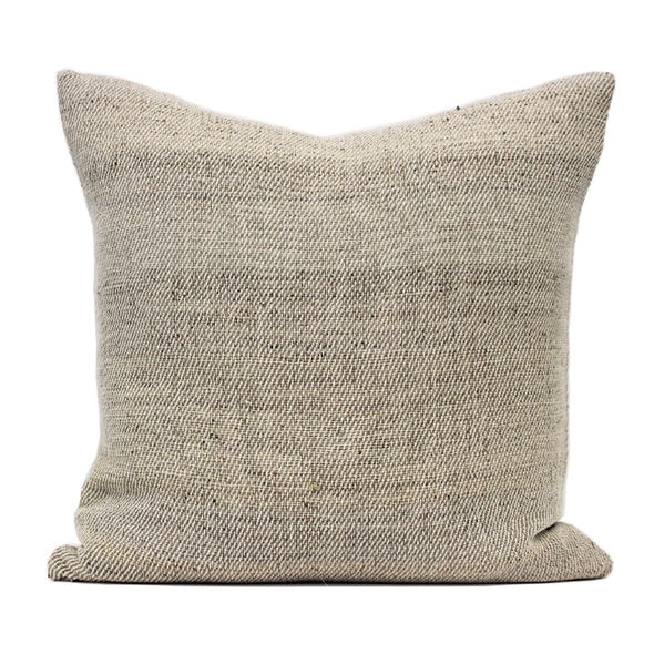 Rustic Twill in Oyster Pillow