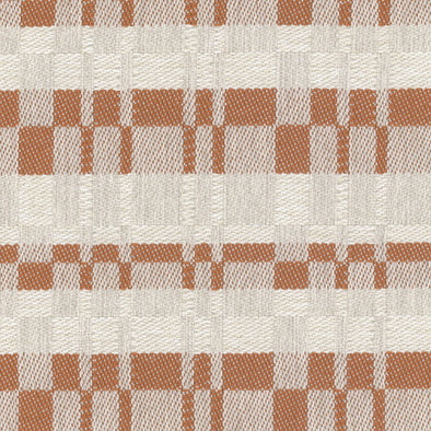 Indoor-Outdoor Commune Shaker Plaid in Terra