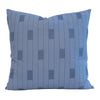 Songbird Stripe in Cornflower Pillow