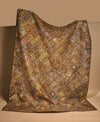 Vintage Indian Metallic Bedcover