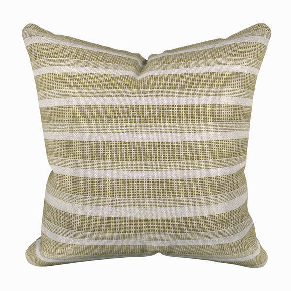 Commune Catalina Stripe in Olive Pillow