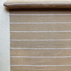 Tan and cream horizontal stripe textile by Kufri Life