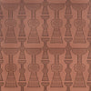 Girardo pattern wallpaper in Terracotta by KUFRI
