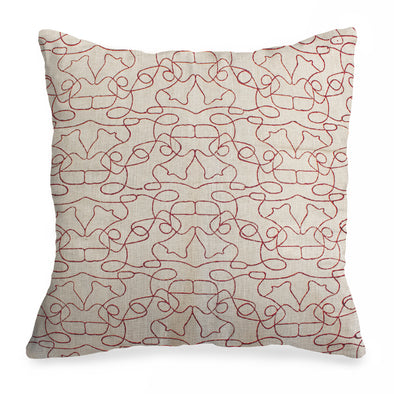 Muse in Terracotta Pillow