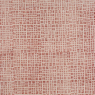 Red blockprint textile 