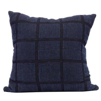 Blue Dice Pillow