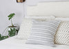 Pillows in custom textiles by KUFRI